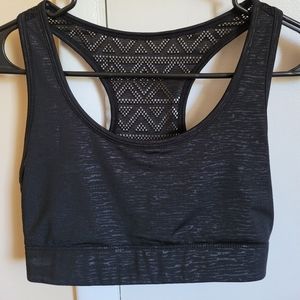 Zyia Black Bomber Bra